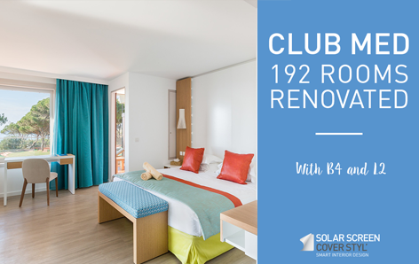 Coverstyl:Club Med: 192 rooms renovated with Cover Styl'® vinyl films
