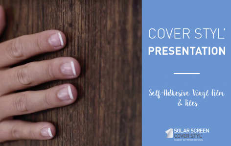 Coverstyl:Forny dine vægge og møbler med selvklæbende vinyl Cover Styl'®