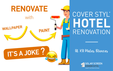 Coverstyl:Renovate your hotel with Cover Styl’® adhesive coverings