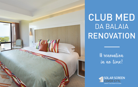 Coverstyl:Club Med hotel renovering med Cover Styl’® folier